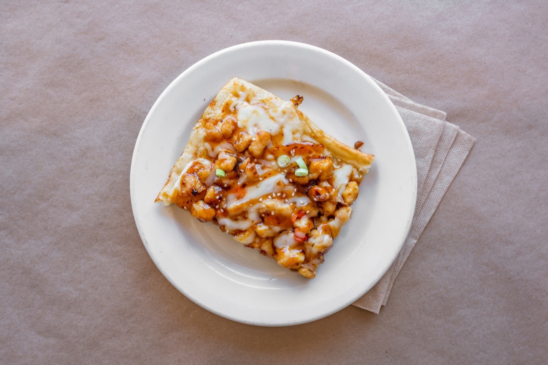 Buffalo Chicken Pie slice from Gigi's