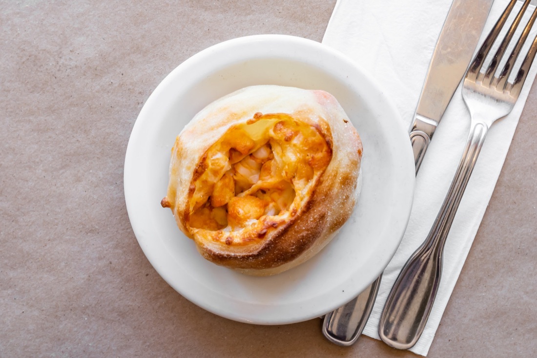 Buffalo chicken and cheese pinwheel from Gigi's
